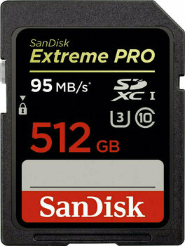 Memóriakártya SanDisk Extreme Pro SDXC UHS-I Memory Card 512 GB - 1