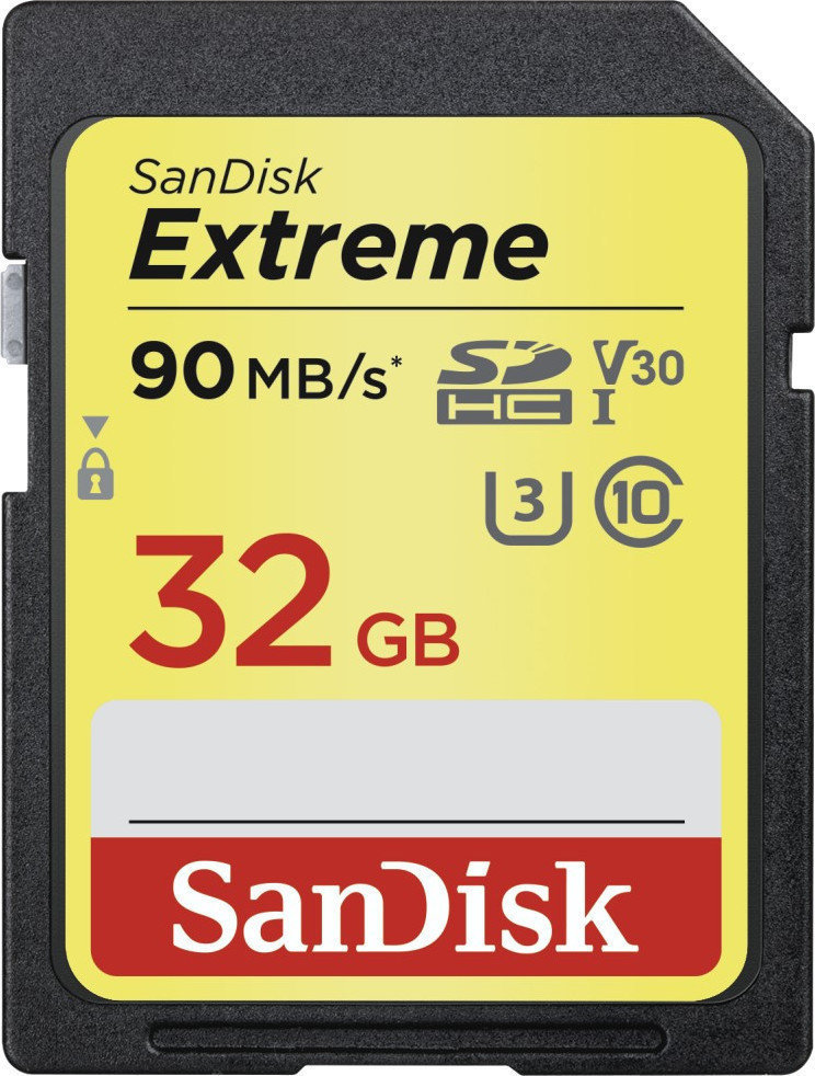 Muistikortti SanDisk Extreme 32 GB SDSDXVE-032G-GNCIN SDHC 32 GB Muistikortti