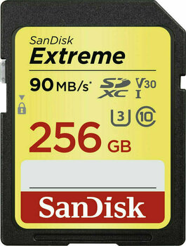 Hukommelseskort SanDisk Extreme SDXC UHS-I Memory Card 256 GB - 1