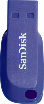 USB Flash Drive SanDisk FlashPen-Cruzer Blade 16 GB SDCZ50C-016G-B35BE Electric Blue - 1