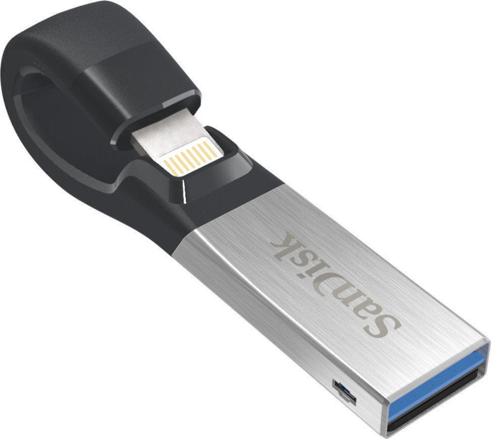 Chiavetta USB SanDisk iXpand Flash Drive for iPhone and iPad 128 GB