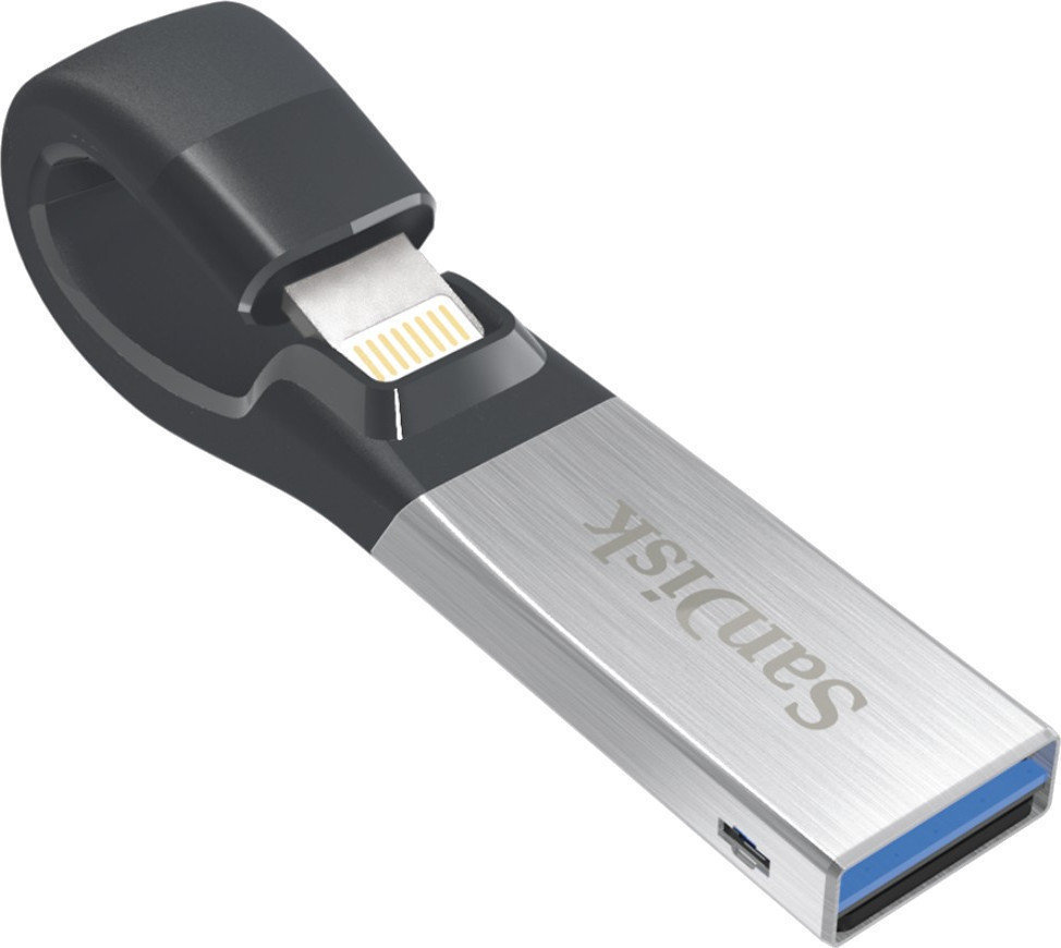 USB-muistitikku SanDisk iXpand Flash Drive for iPhone and iPad 256 GB