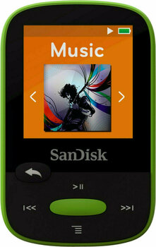 Kézi zenelejátszó SanDisk Clip Sport Green - 1