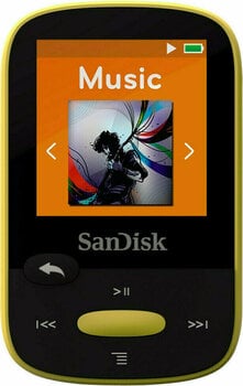 Vreckový hudobný prehrávač SanDisk Clip Sport Yellow - 1