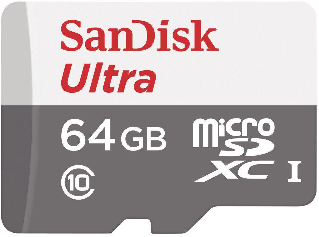 Minneskort SanDisk Ultra microSD UHS-I Card 64 GB