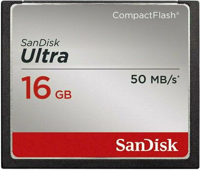 Cartão de memória SanDisk Ultra 16 GB SDCFHS-016G-G46 CompactFlash 16 GB Cartão de memória - 1