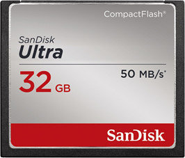 Tarjeta de memoria SanDisk Ultra CompactFlash Memory Card 32 GB