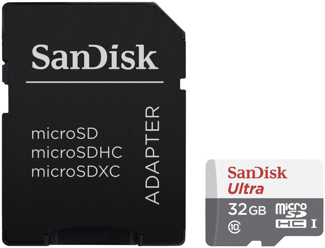 Carte mémoire SanDisk Ultra 32 GB SDSQUNS-032G-GN3MA Micro SDHC 32 GB Carte mémoire