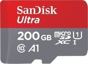 Cartão de memória SanDisk Ultra 200 GB SDSQUAR-200G-GN6MA Micro SDXC 200 GB Cartão de memória