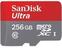 Muistikortti SanDisk Ultra microSDXC UHS-I Card 256 GB