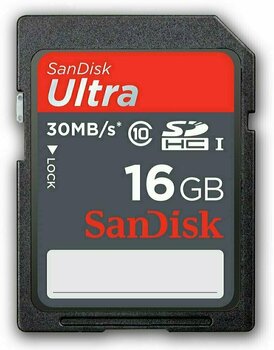 Cartão de memória SanDisk Ultra 16 GB SDSDUNB-016G-GN3IN SDHC 16 GB Cartão de memória - 1