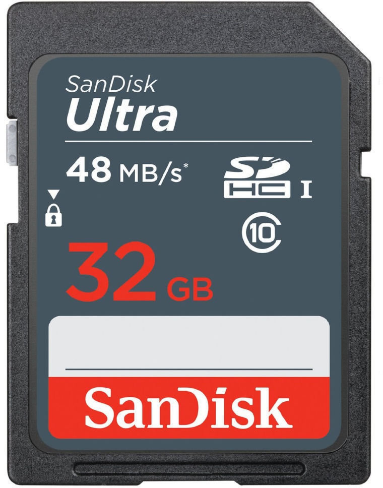 Minneskort SanDisk Ultra 32 GB SDSDUNB-032G-GN3IN SDHC 32 GB Minneskort