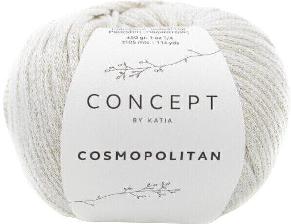Knitting Yarn Katia Cosmopolitan 70 White