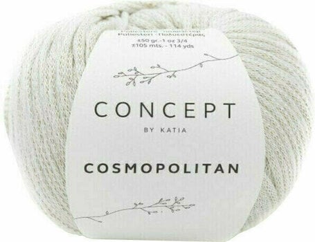 Knitting Yarn Katia Cosmopolitan 70 White - 1