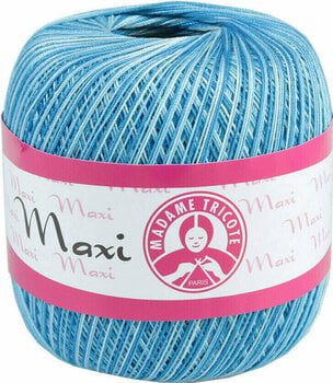 Crochet Yarn Madame Tricote Paris Maxi 0199 Ombré Blue - 1