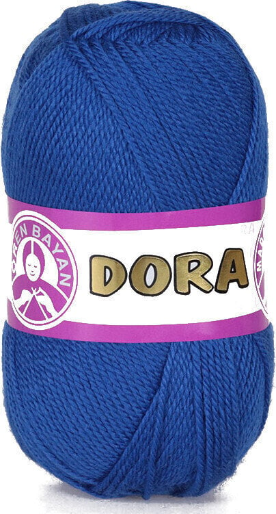 Fios para tricotar Madame Tricote Paris Dora 016 Royal Blue