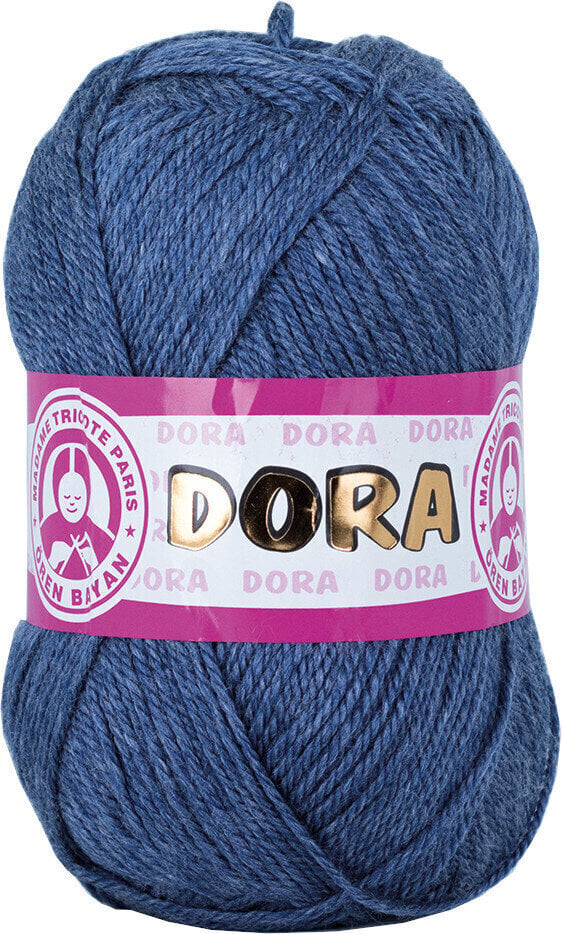 Fil à tricoter Madame Tricote Paris Dora 138 Denim