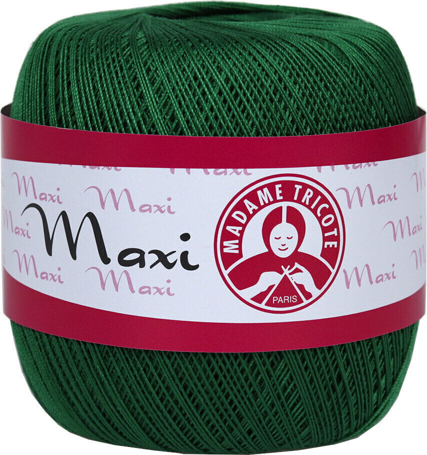 Плетене на една кука прежда Madame Tricote Paris Maxi 5542 Emerald