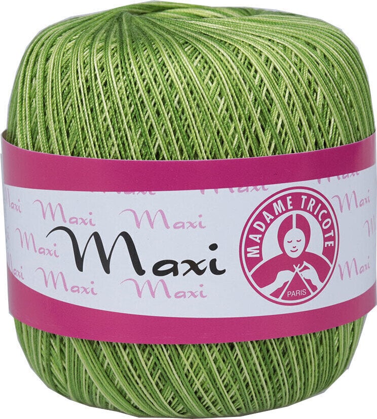 Νήμα κροσέ Madame Tricote Paris Maxi 0188 Ombré Green