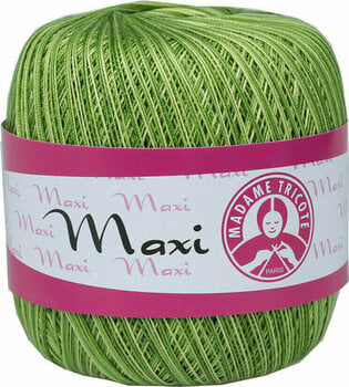 Virkat garn Madame Tricote Paris Maxi 0188 Ombré Green - 1