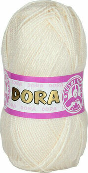 Stickgarn Madame Tricote Paris Dora 004 Cream Stickgarn - 1