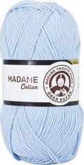 Pletacia priadza Madame Tricote Paris Madame Cotton 014 Light Blue Pletacia priadza