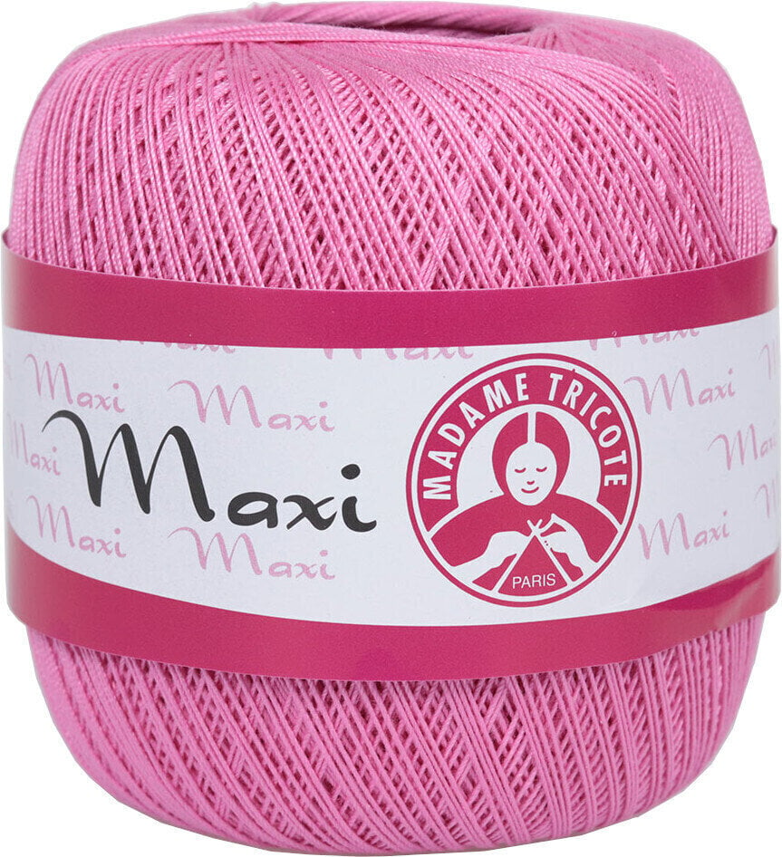 Плетене на една кука прежда Madame Tricote Paris Maxi 5001 Pink