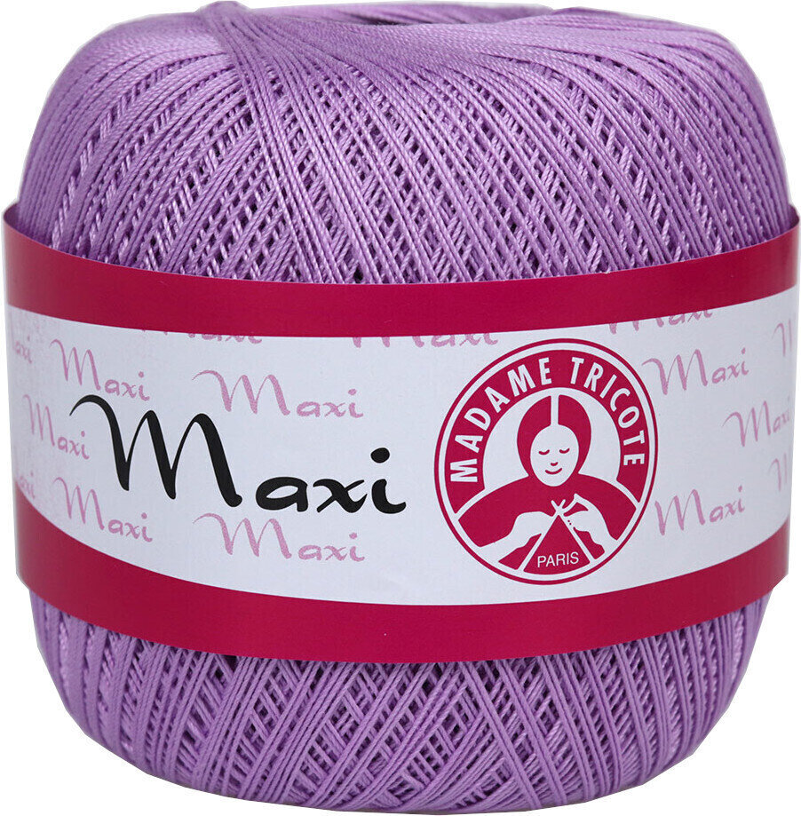 Плетене на една кука прежда Madame Tricote Paris Maxi 6308 Lavender