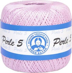 Háčkovací příze Madame Tricote Paris Perle 5 06308 Lavender Blush Háčkovací příze