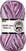 Strickgarn Madame Tricote Paris Madame Cotton Multicolor 444 Purple-White Strickgarn