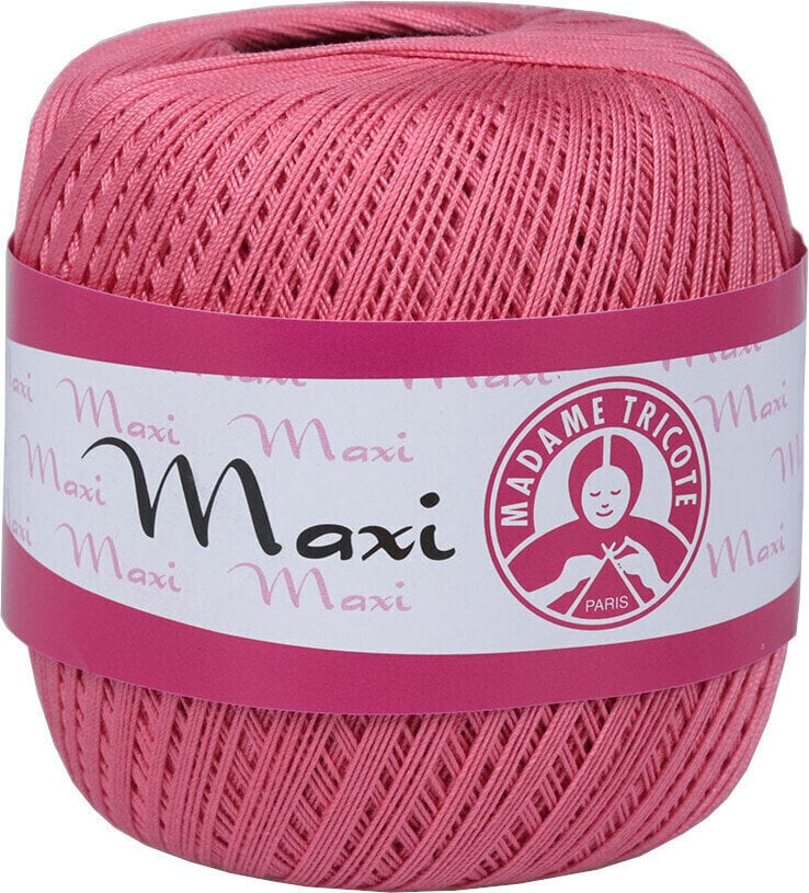 Háčkovacia priadza Madame Tricote Paris Maxi 4914 Raspberry