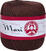 Плетене на една кука прежда Madame Tricote Paris Maxi 4655 Dark Brown