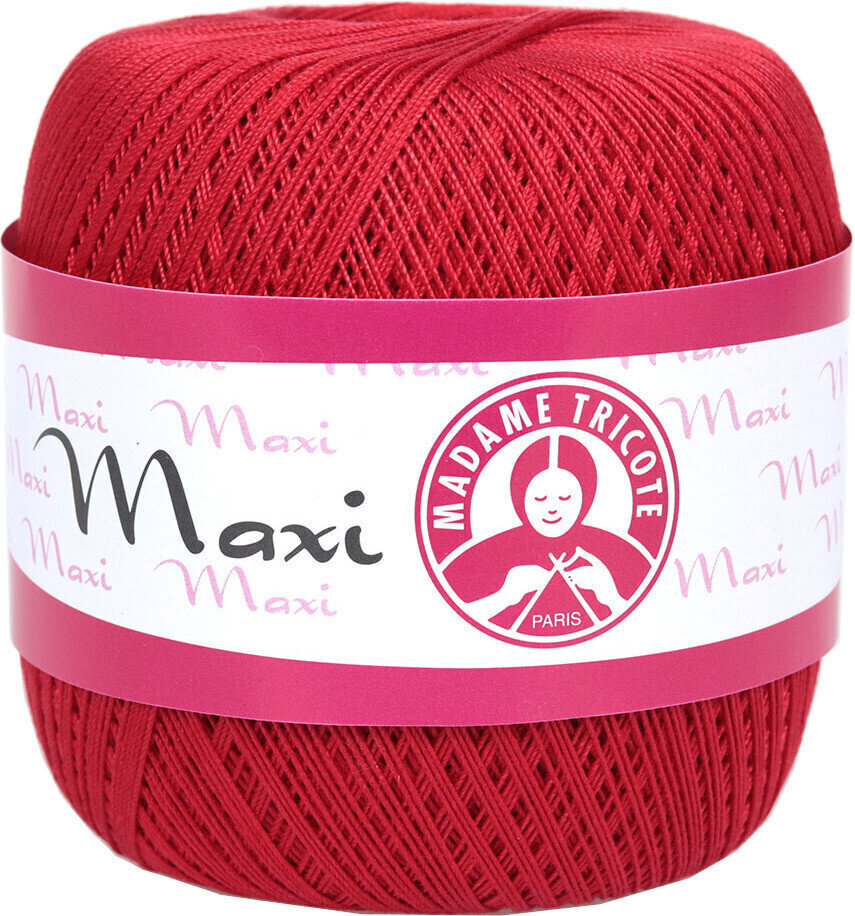 Kukičana pređa Madame Tricote Paris Maxi 6328 Red Kukičana pređa