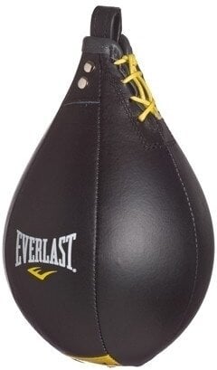 боксова чанта Everlast Leather Speed Bag Черeн