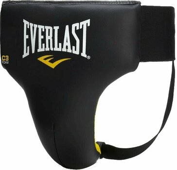 Box védőfelszerelések Everlast Lightweight Sparring Protector M Fekete M - 1
