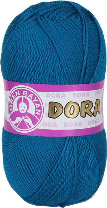 Knitting Yarn Madame Tricote Paris Dora 026 Dark Azure Knitting Yarn