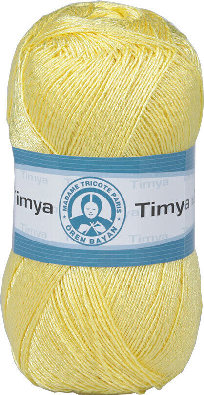 Knitting Yarn Madame Tricote Paris Timya 5909 Yellow Knitting Yarn
