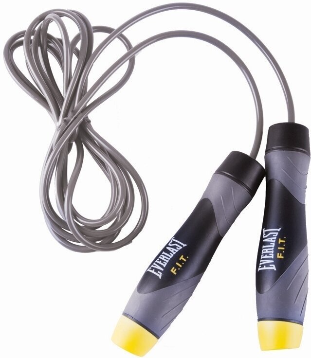 Skipping Rope Everlast Weighted & Adjustable Jump Rope Black Skipping Rope