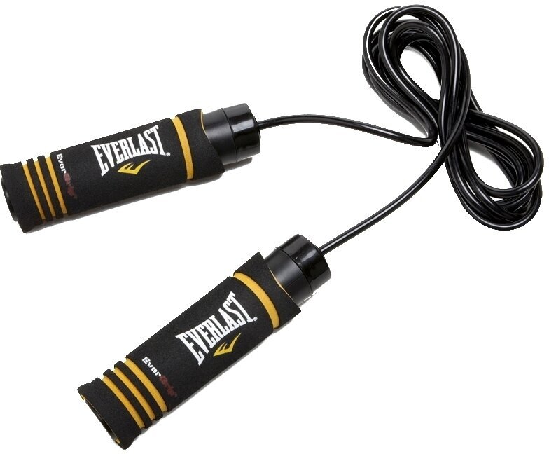Skipping Rope Everlast Evergrip Weighted Jump Rope Black Skipping Rope