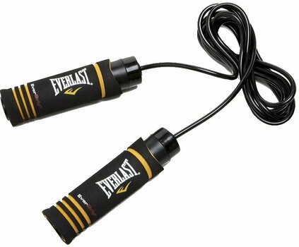 Skipping Rope Everlast Evergrip Weighted Jump Rope Black Skipping Rope - 1