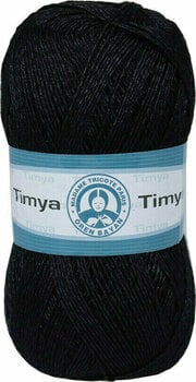 Knitting Yarn Madame Tricote Paris Timya 9999 Black Knitting Yarn - 1