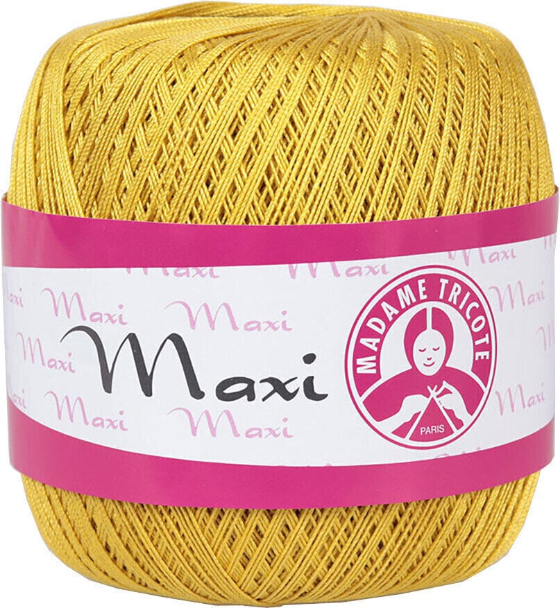 Плетене на една кука прежда Madame Tricote Paris Maxi 4940 Honey
