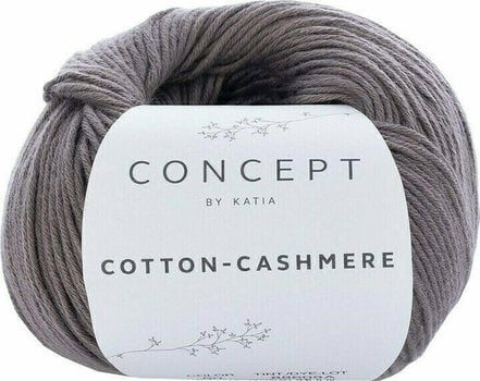 Knitting Yarn Katia Cotton Cashmere 60 Fawn Brown - 1