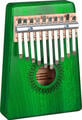Sela SE 243 Kalimba Mahogany 10 Green