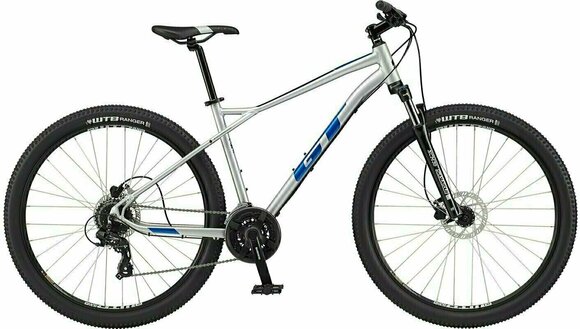 Hardtail Bike GT Aggressor Expert Shimano Tourney 3x8 Silver M Hardtail Bike - 1