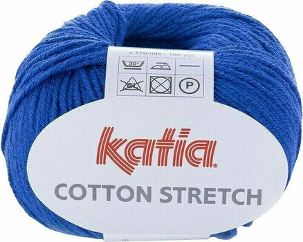 Fil à tricoter Katia Cotton Stretch 21 Night Blue - 1