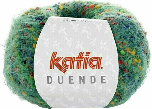 Fil à tricoter Katia Duende 406 Multicolour/Bottle Green - 1