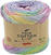 Fire de tricotat Katia Fair Cotton Craft 603 Rose/Mauve/Light Yellow/Green