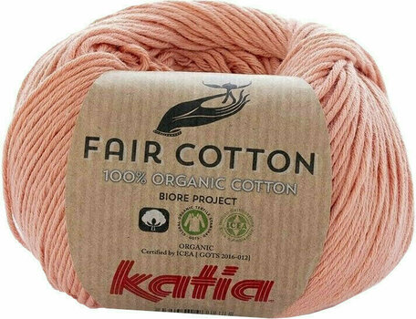 Fil à tricoter Katia Fair Cotton 28 Salmon Range Fil à tricoter - 1