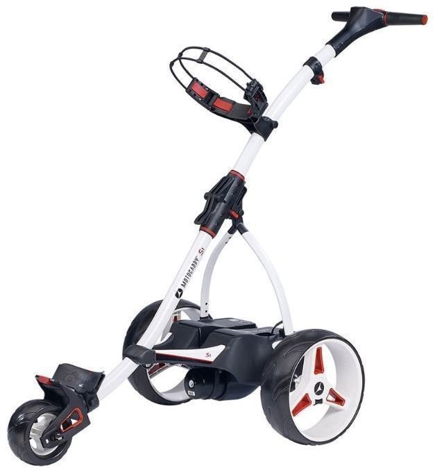 Wózek golfowy elektryczny Motocaddy S1 Alpine Standard Battery Electric Golf Trolley